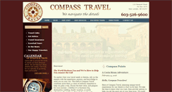 Desktop Screenshot of compasstravel.net