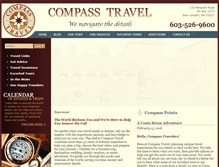 Tablet Screenshot of compasstravel.net